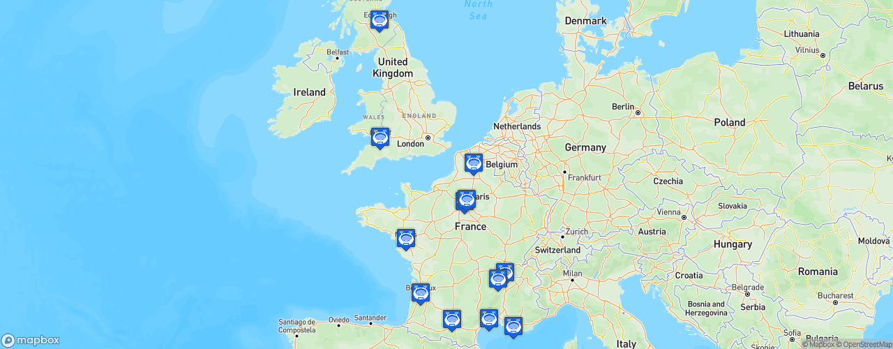 Static Map of IRB Rugby World Cup 2007