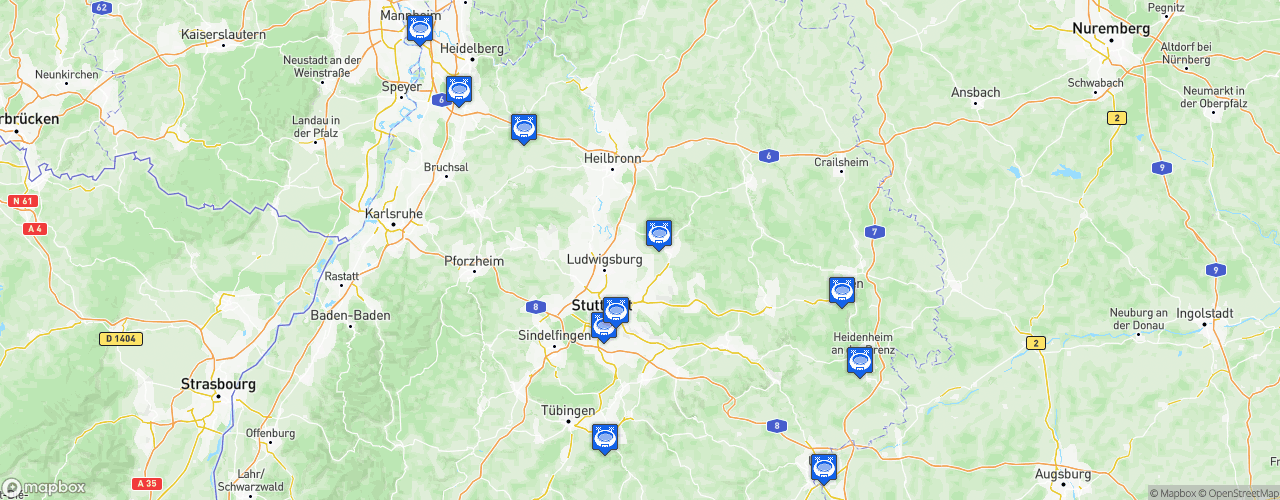 Static Map of UEFA U-19 Championship 2016