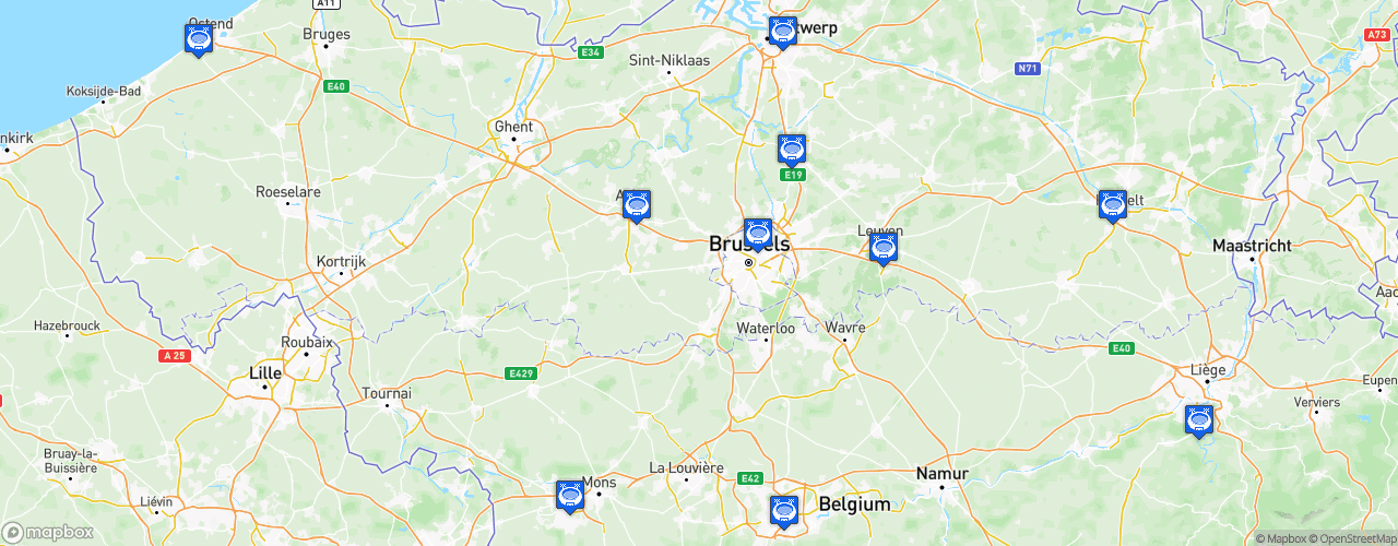 Static Map of Pro Basketball League - Saison 2020-2021 - Euromillions