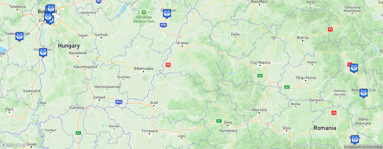 Static Map of Erste Liga - Saison 2020-2021