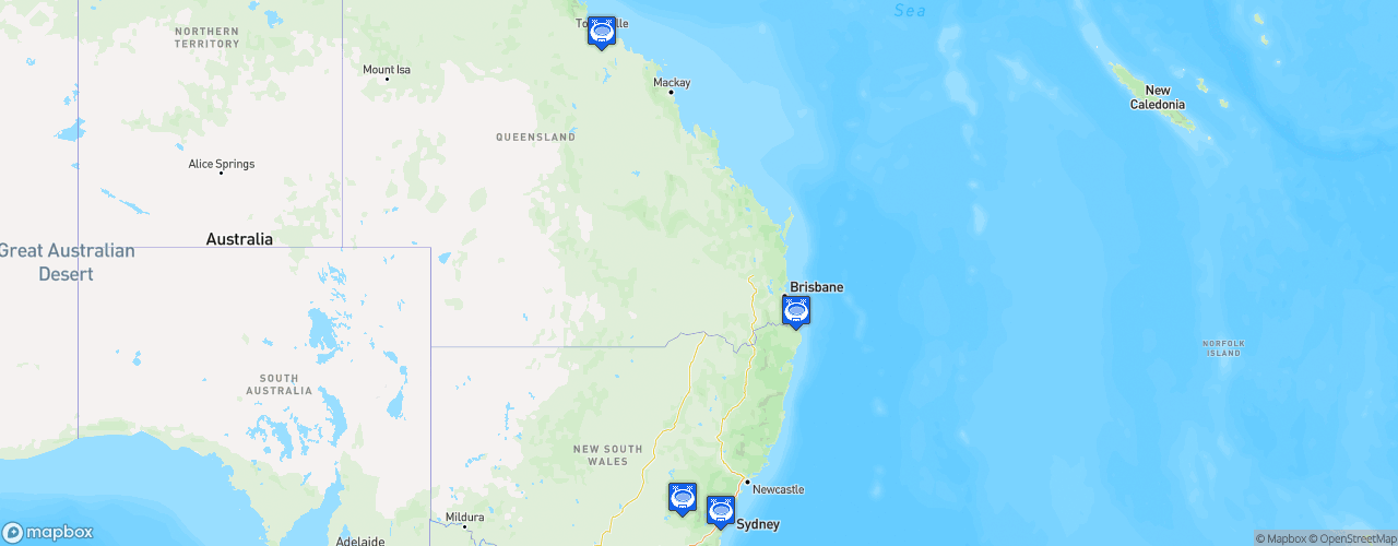 Static Map of Super2 Series - Saison 2021 - Dunlop