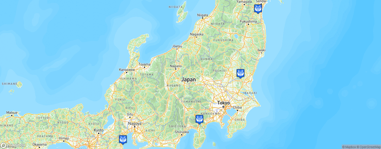 Static Map of FIA F4 Japan Championship - Saison 2021