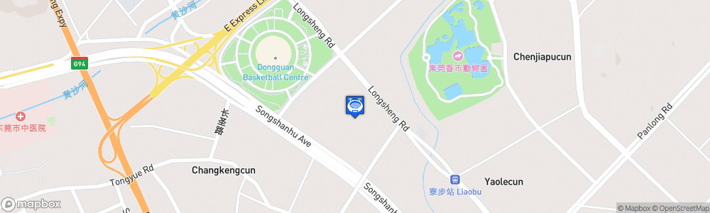 Static Map of Nissan Sports Centre