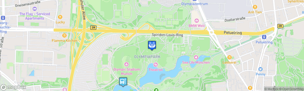 Static Map of Olympiahalle Munchen