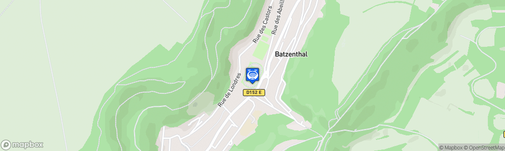 Static Map of Stade Municipal du Batzenthal