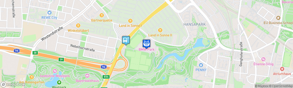 Static Map of Audi Dome