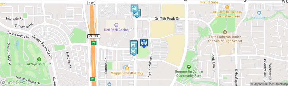 Static Map of City National Arena