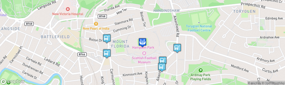 Static Map of Hampden Park