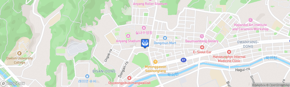 Static Map of Anyang Ice Arena