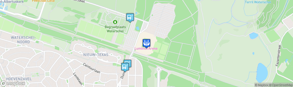 Static Map of Cegeka Arena