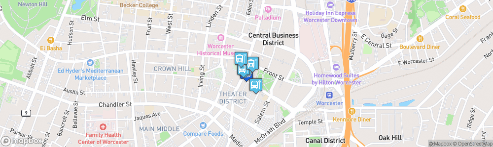 Static Map of Polar Park