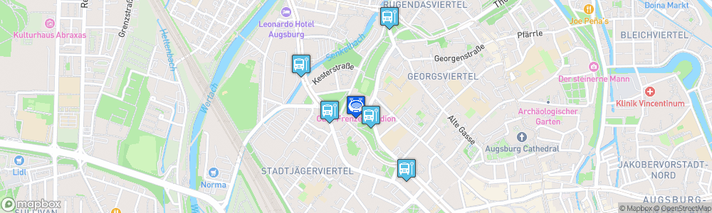 Static Map of Curt-Frenzel-Stadion