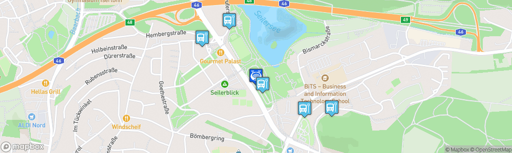 Static Map of Eissporthalle Iserlohn