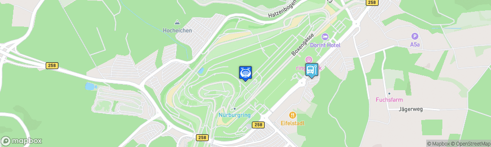 Static Map of Nürburgring