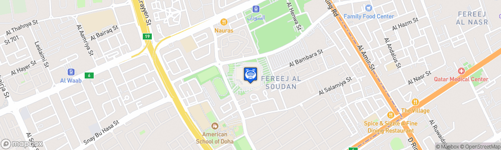 Static Map of Jassim bin Hamad Stadium