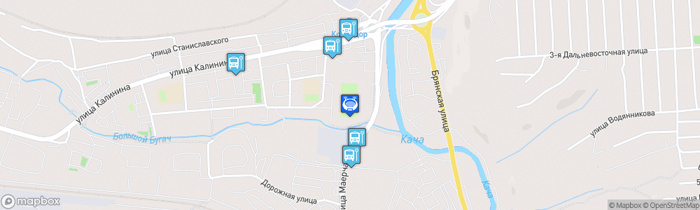 Static Map of Krasny Yar Stadium