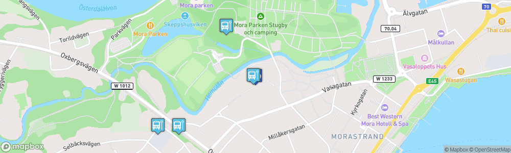 Static Map of Smidjegrav Arena