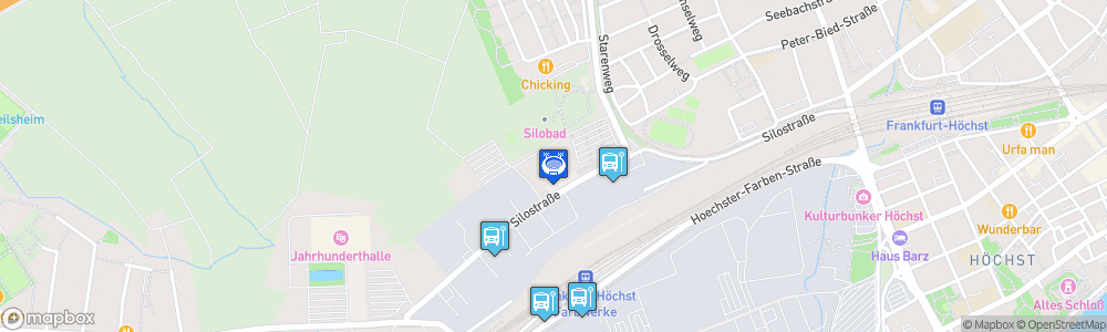 Static Map of Fraport Arena