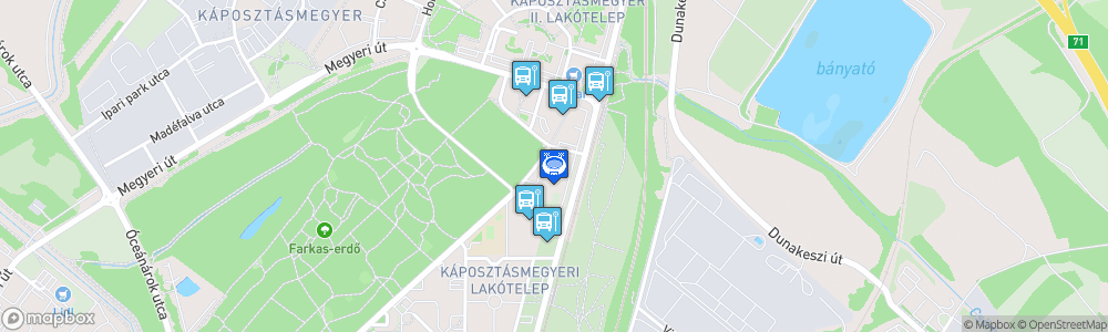 Static Map of Vasas Jégcentrum