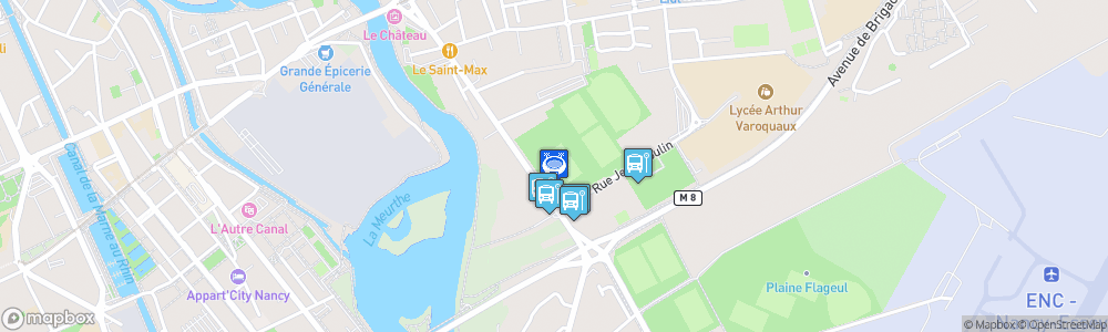 Static Map of Stade Marcel-Picot