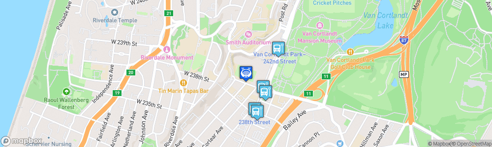 Static Map of Gaelic Park