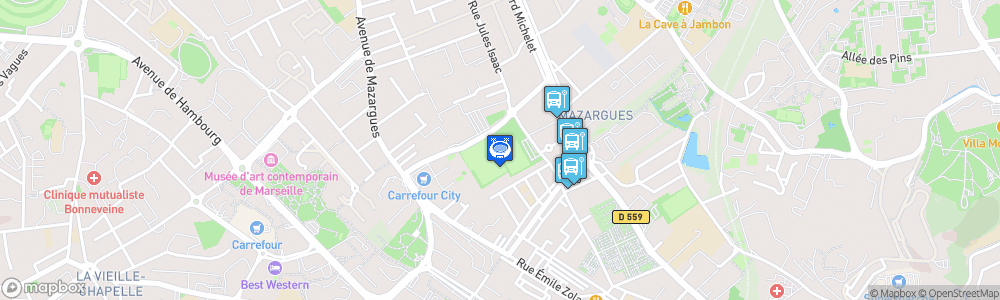 Static Map of OM Campus