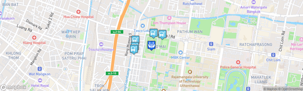 Static Map of Supachalasai National Stadium
