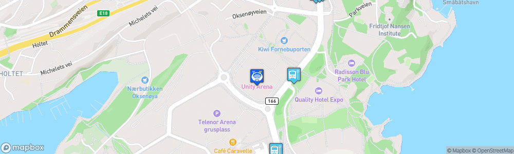 Static Map of Telenor Arena