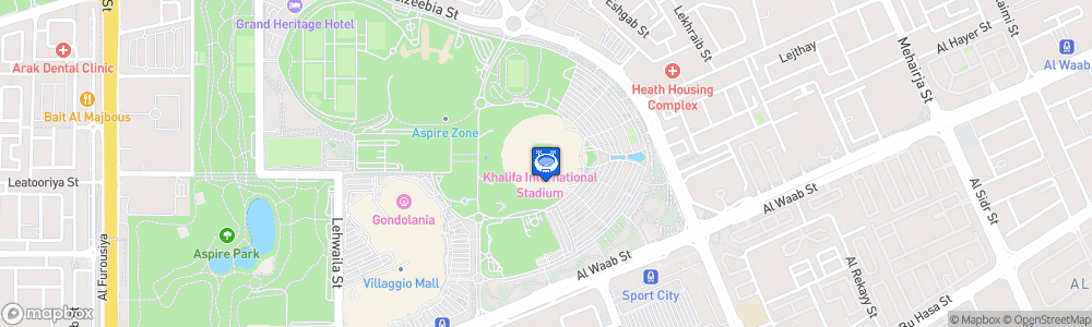 Static Map of Khalifa International Stadium