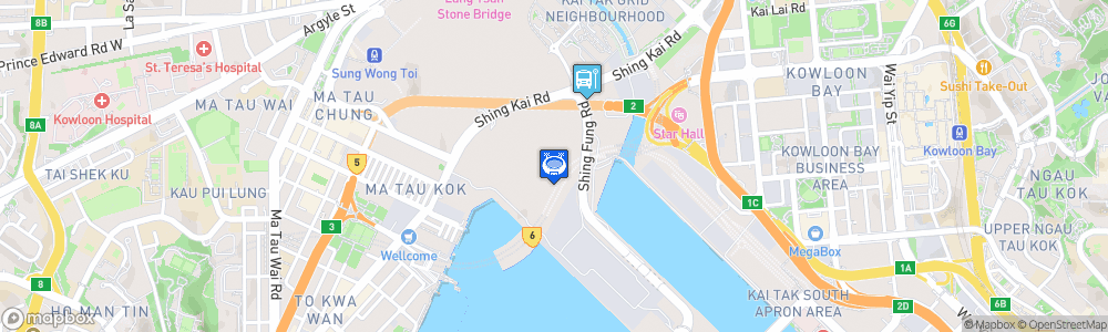 Static Map of Kai Tak Sports Park