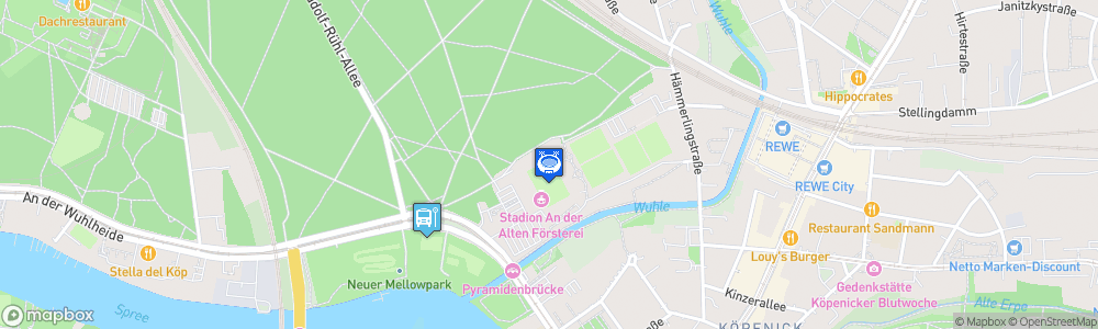 Static Map of Stadion An der Alten Försterei