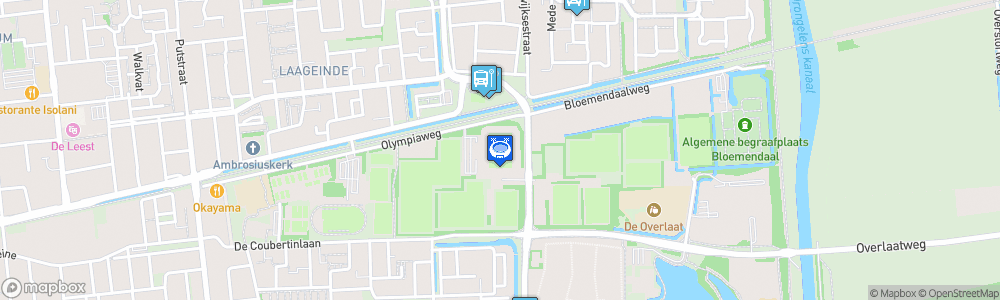 Static Map of Mandemakers Stadion
