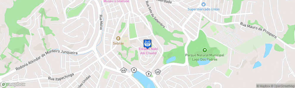 Static Map of Estádio Nabi Abi Chedid