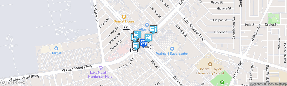 Static Map of Dollar Loan Center