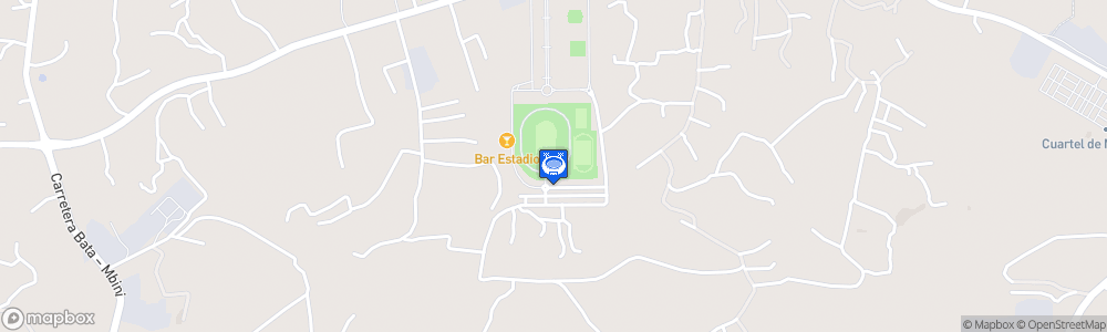 Static Map of Estadio de Bata