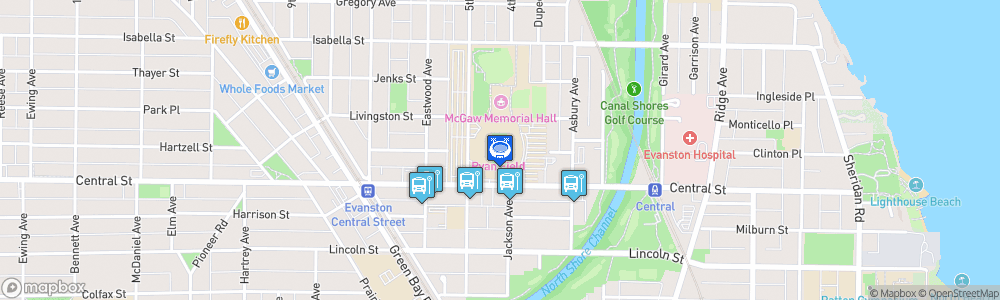 Static Map of Ryan Field