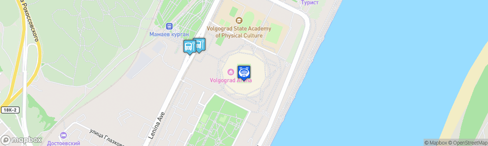 Static Map of Volgograd Arena