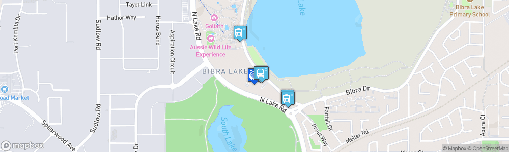 Static Map of Cockburn Ice Arena