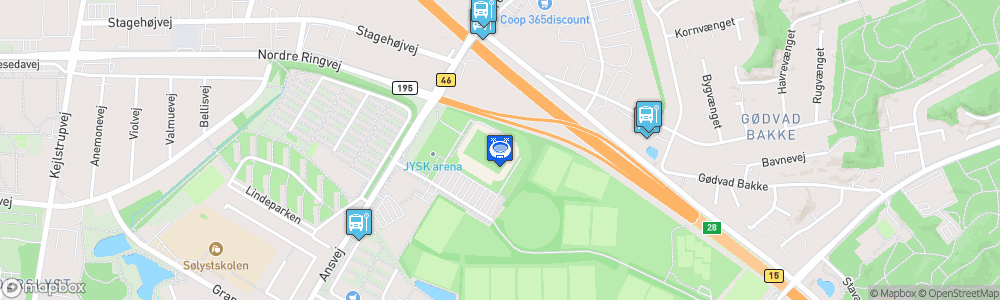 Static Map of JYSK Park