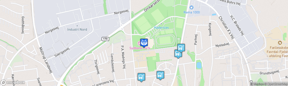 Static Map of Sydbank Park