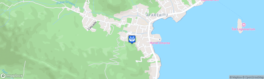 Static Map of Stade Afareaitu