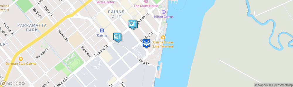 Static Map of Cairns Convention Centre