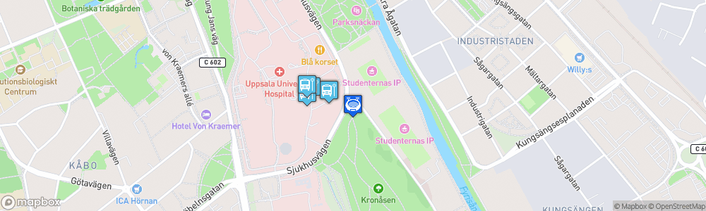 Static Map of Studenternas IP