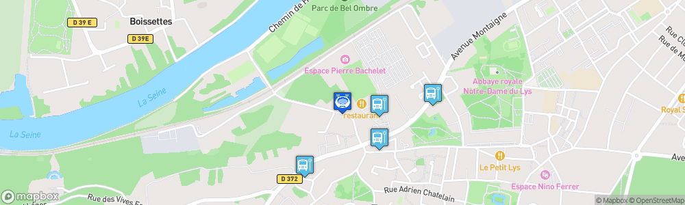 Static Map of Patinoire de la Cartonnerie