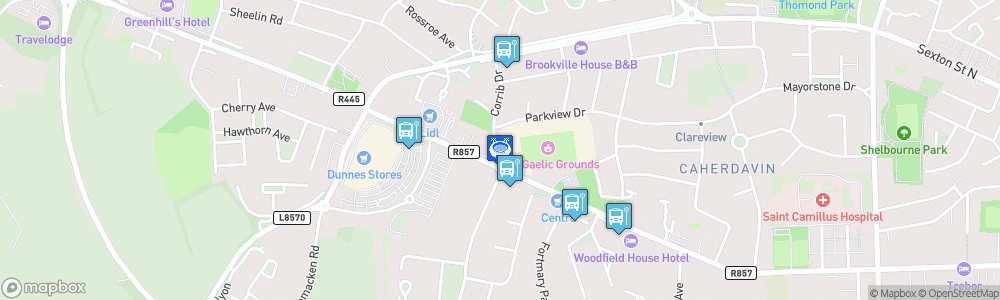 Static Map of LIT Páirc na nGael