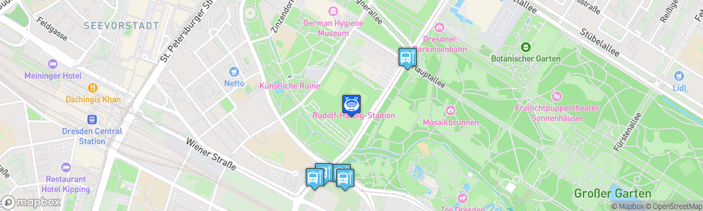 Static Map of Stadion Dresden