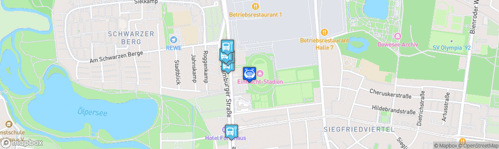 Static Map of Eintracht-Stadion