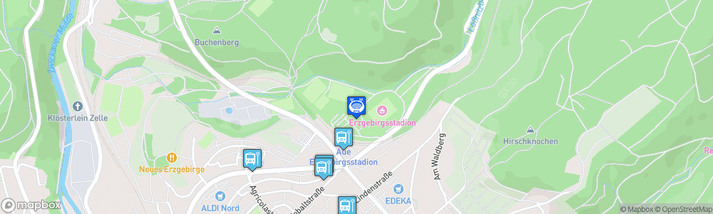 Static Map of Erzgebirgsstadion