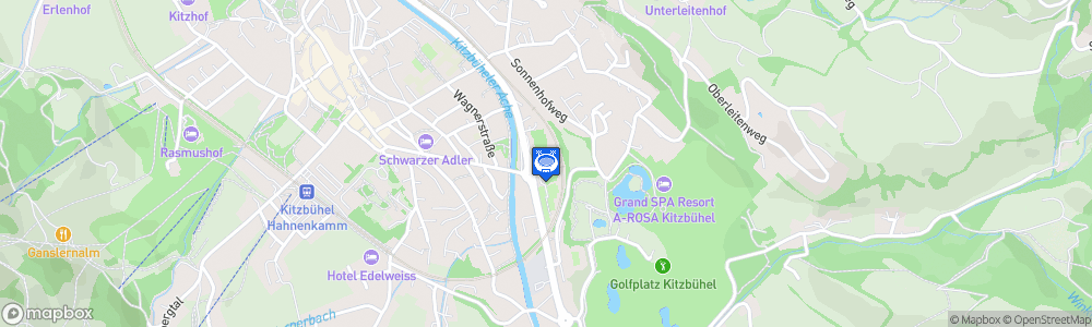 Static Map of Sportpark Kapserbrücke Eissport-Halle