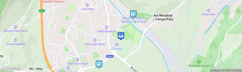 Static Map of Weihenstephan Arena